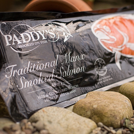 Paddy's 'Manx Smoked' 454g Sliced Cold Smoked Salmon